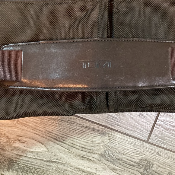 Tumi 2-way business bag briefcase organizer brief Brown - Picture 4 of 17